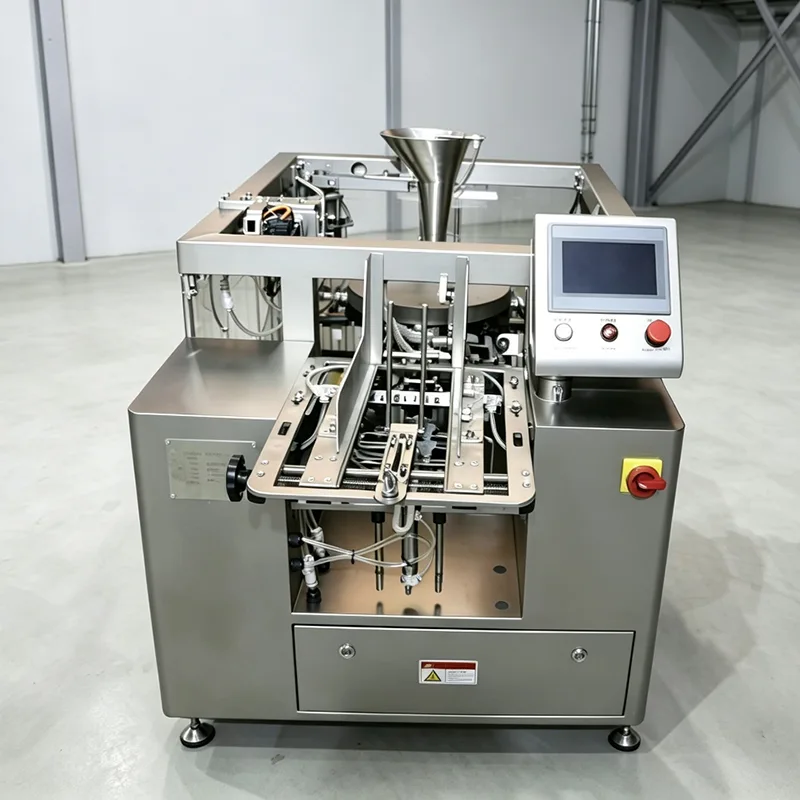 Rotary Stand-Up Pouch Packaging Machine 8 Station Large Scale