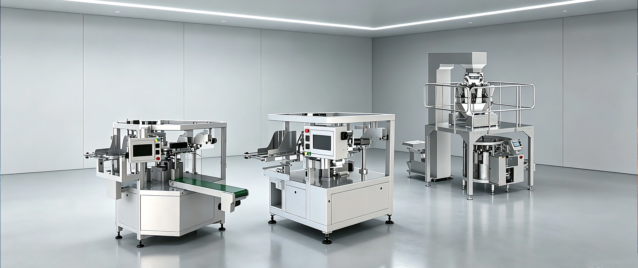 China Frozen Food Forming and Tray Loading Machinery factory China Frozen Food Forming and Tray Loading Machinery factory