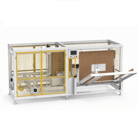 Dual Bin Robotic Carton Erecting Machine