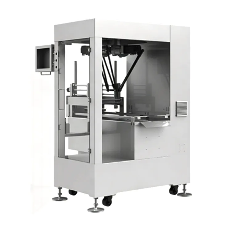 Automatic Tray Loading Robot Workstation with Smart Control