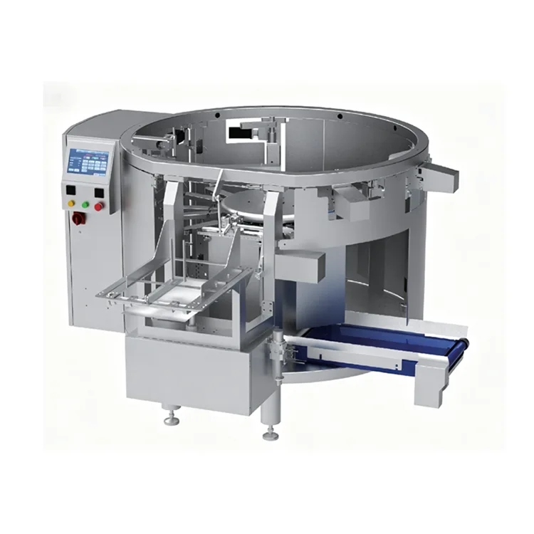 8 Station Large Pouch Packaging Machine for Granules Powder Liquid