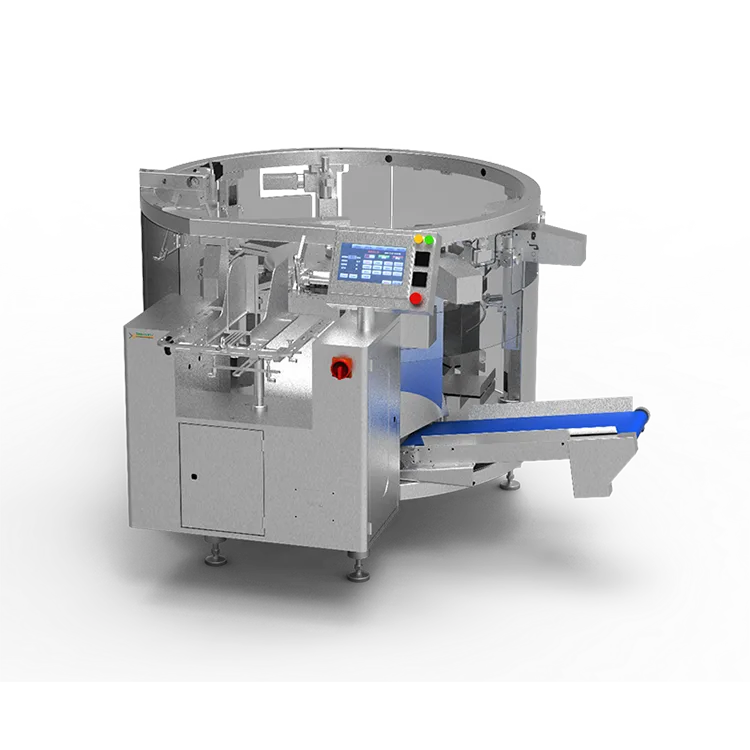 Large Size 8 Station Premade Pouch Machine for Long Bags 160-300mm Width