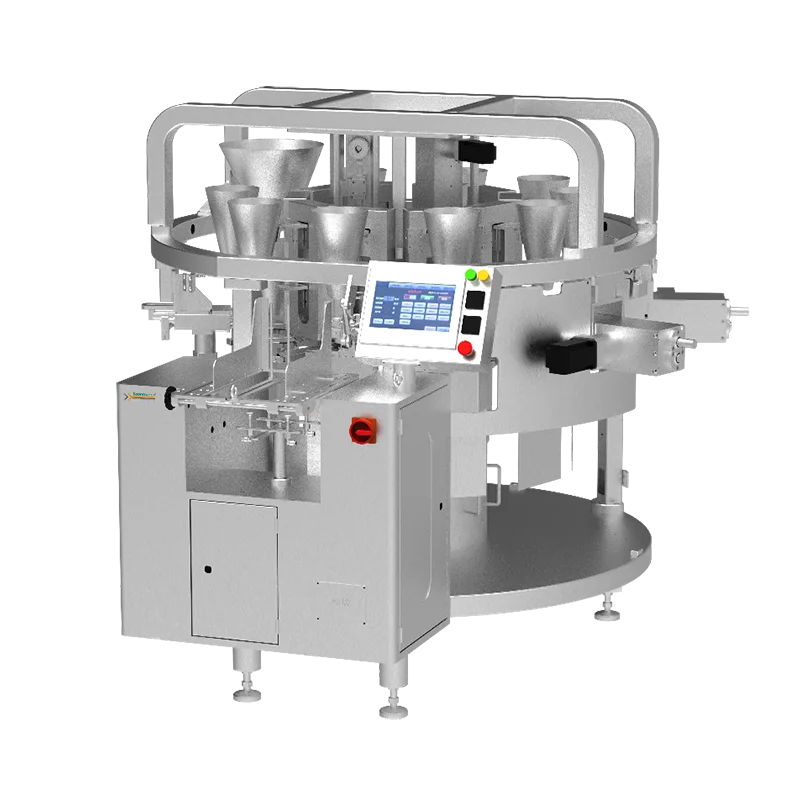 Rotary Long‑bag Stand‑up Pouch Packing Machine 10 Station