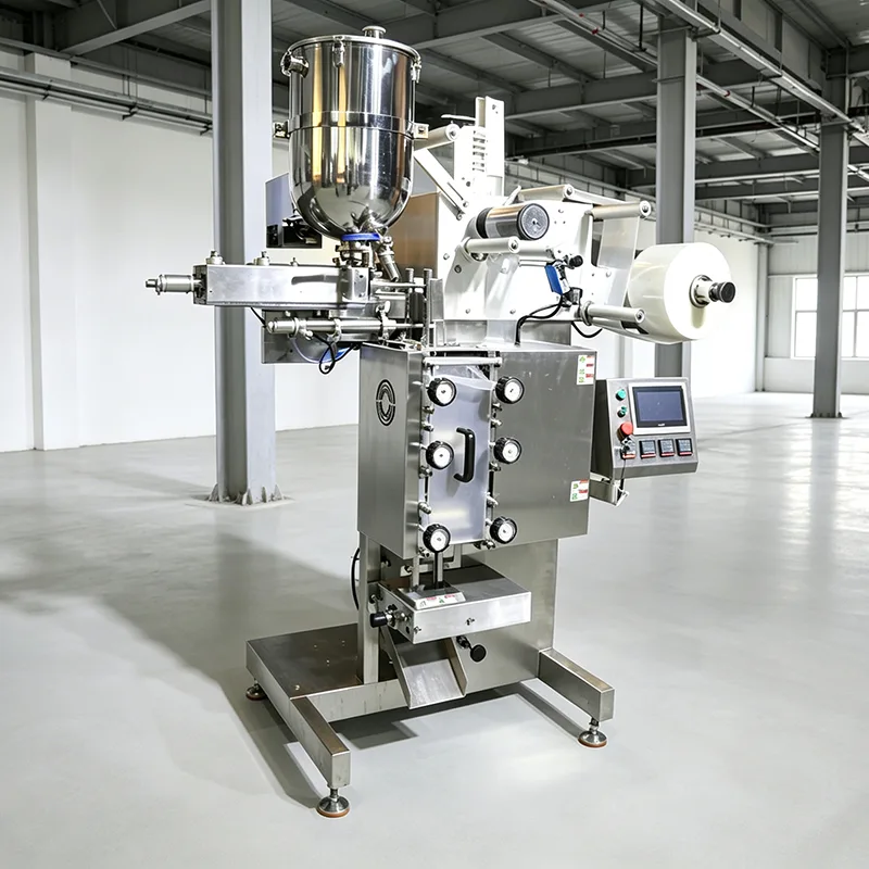 Vertical Three Side Seal Liquid Packing Machine